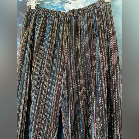 Trina Turk Jess Metallic Stripe Joggers - Picture 8 of 10